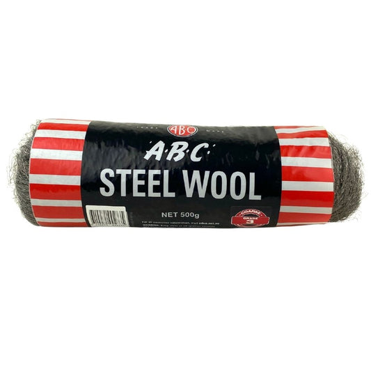 ABC Steel Wool Hank Grade 3 Coarse 500g